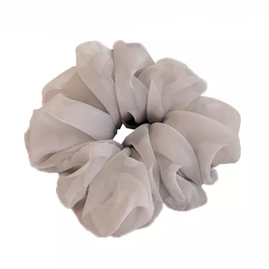 Organza Hair Scrunchies Rubber Band Soft Elastic Hair Ring Ponytail Holder Tie