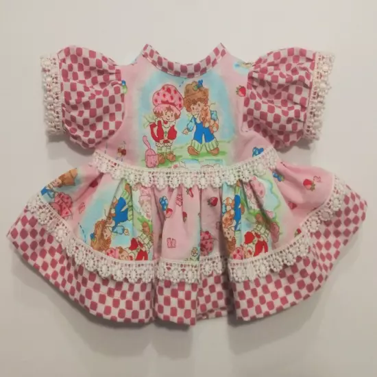 Cabbage Patch Kids 16" Clothes Only Strawberry Shortcake Dress OOAK Handmade