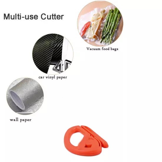 3 Pcs Safety Snitty Cutter Gift Wrap Paper Cutting Tool Vinyl Wrap Cutter Knife