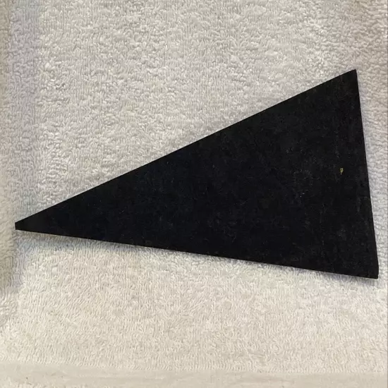 VINTAGE 1960's Oakland Raiders 9 INCH Felt Black Mini Pennant, VERY NICE!!