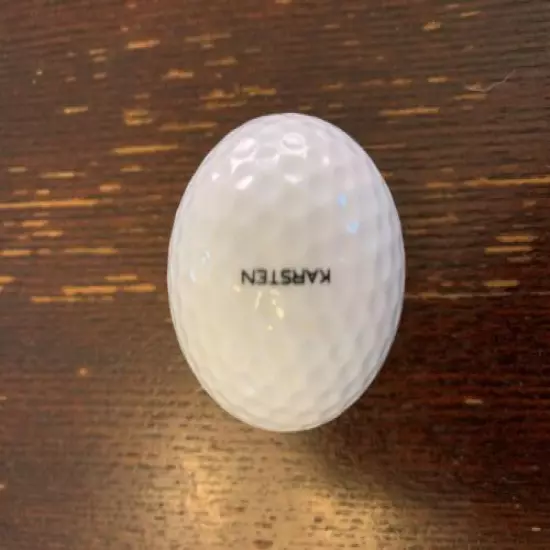 Ping Golf Ball - Very Early Ball "PING" 1 - Upside Down "1" and small "o"