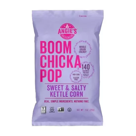 Angie s Boomchickapop Artisan Treats Sweet And Salty Kettle Corn, 1 Ounces, 24