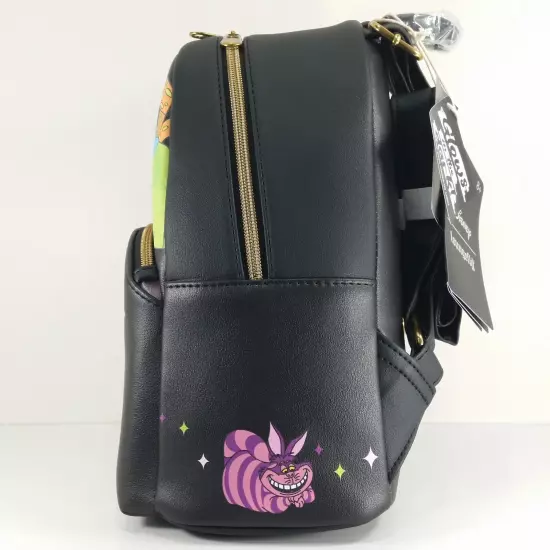 Loungefly Disney Alice In Wonderland Glow In The Dark Characters Mini Backpack