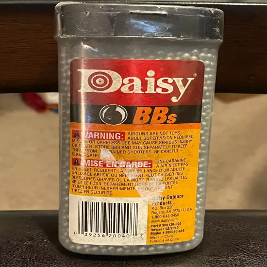 NEW Sealed Daisy 4000 Count Premium Grade BBs - Zinc Plated Ultra Smooth .177cal