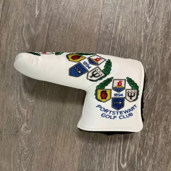 Portstewart Golf Club Putter Headcover Blade Putter Embroidered