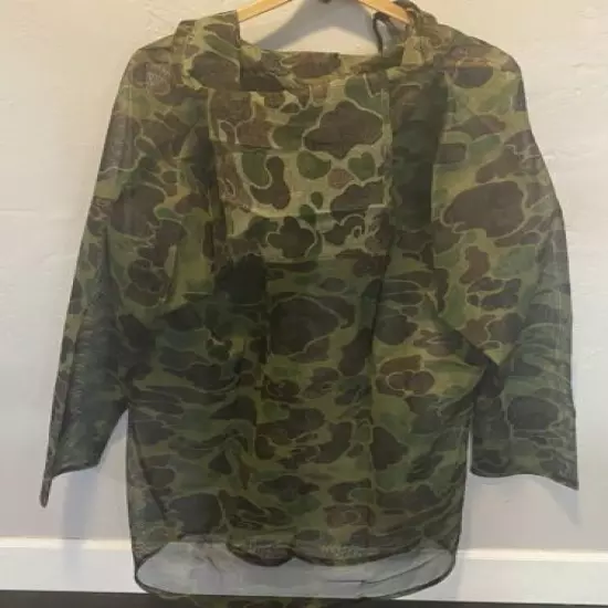 REDHEAD NWT Camo Mesh Hunting Pullover/Poncho, XL, 100% Polyester, See-through