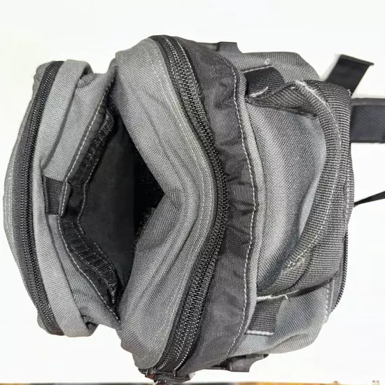 5.11 Tactical Rush MOAB 6 Sling Pack, 11L Double Tap, Gray Black 56963 Pre-owned