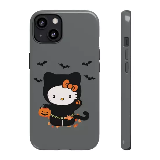 HALLOWEEN HELLO KITTY Phone Case, iPhone and Samsung Glossy Tough Phone Cases