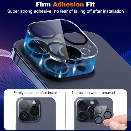 Wholesale Tempered Glass Camera Lens Protector For iPhone 16 15 14 13 12 Pro Max