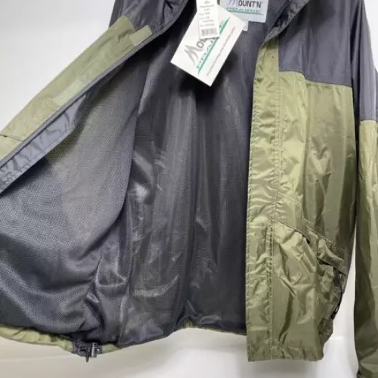 NWT Mount’n Prairie Thunderstorm jacket Olive Green Black Sz XXL