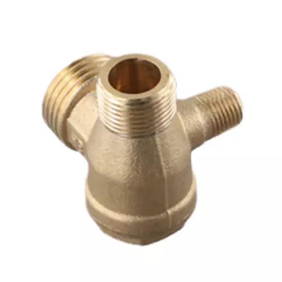 400mm Intake Tube With 3 Port Brass Check Valve 20x16x10mm,For Air Compressor