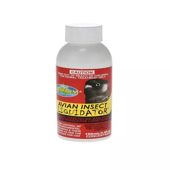 Avian Insect Liquidator for Birds