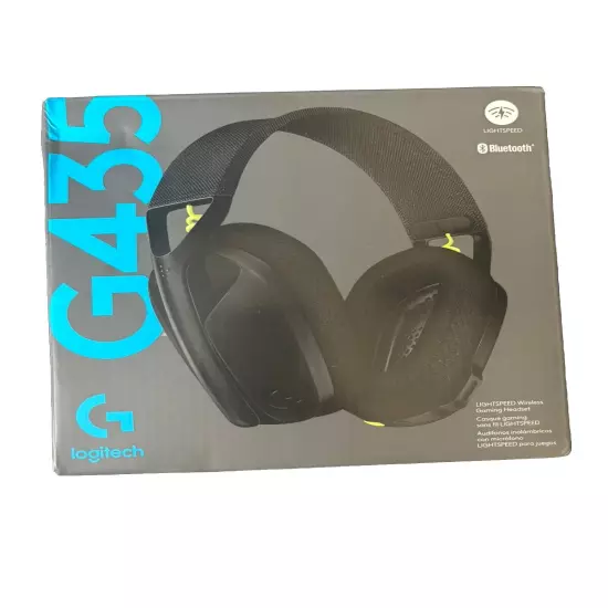 Logitech G435 Lightspeed Wireless/Bluetooth Headset *NEW*