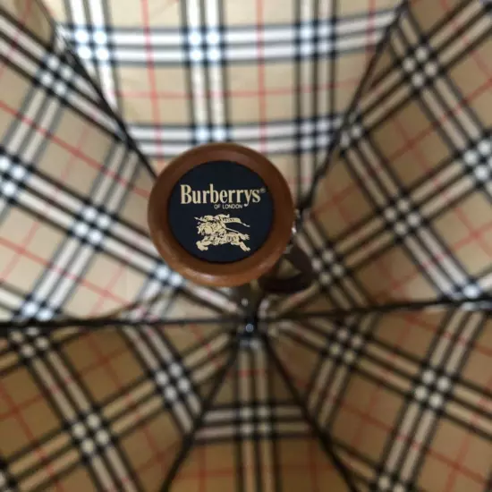 burberry folding umbrella