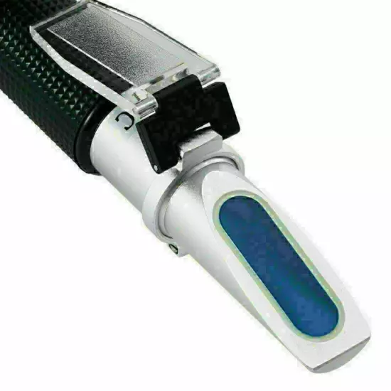 Handheld 0-100 ‰ Salinity Mission Refractometer Meter ATC For Seawater Aquarium