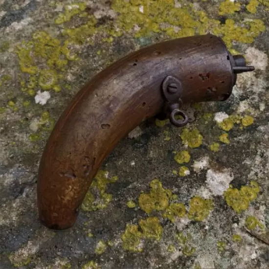 16th - 17th Century European Powder Horn / Flask