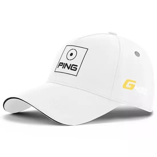 The PING Classic Golf Cap is adjustable by one size to fit most baseball caps/