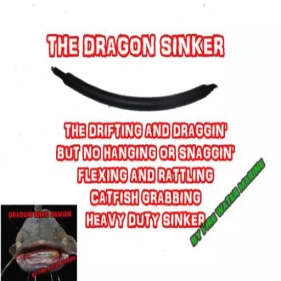 DRAGGING DRIFT SINKERS FLEXIBLE SNAGLESS CATFISH BOTTOM BOUNCER 1oz 2oz 4oz