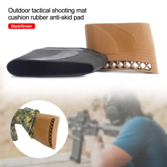 Rubber Protector Stock for Rifle Recoil Pad Shotgun Slip on Butt Gun Accessories