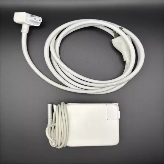 Apple 60w Magsafe 1 L-Tip Power Adapter + Extension Cable