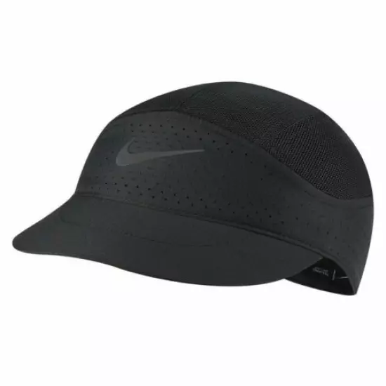 NEW! Nike Adult Unisex Tailwind DRI-FIT Running Cap/Hat-Black CQ9366-010