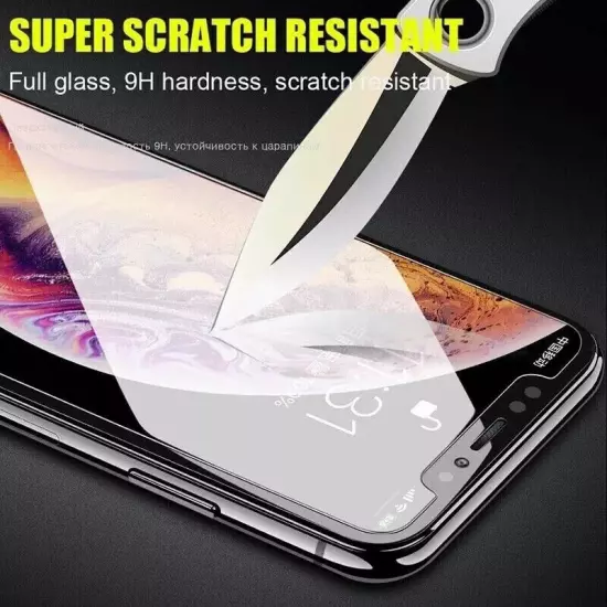 3X Tempered Glass Screen Protector For iPhone 16 15 14 13 12 11 Pro Max X XR 8 7