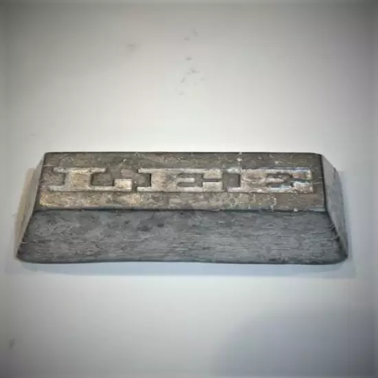 lead ingots 10 1 pound ingots FISHING WEIGHTS LEAD SOLDIERS duck decoy CASTING