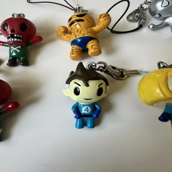 tokidoki Marvel Frenzies Keychain Cell Phone Strap Charm Clip On Lot