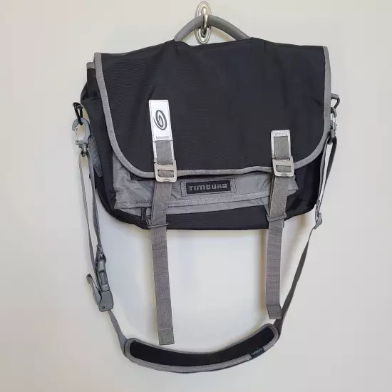 timbuktu messenger bag Black Gray laptop bag