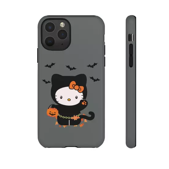 HALLOWEEN HELLO KITTY Phone Case, iPhone and Samsung Glossy Tough Phone Cases