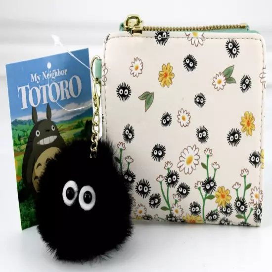 Her Universe Studio Ghibli My Neighbor Totoro Soot Sprites Charm Mini Wallet New