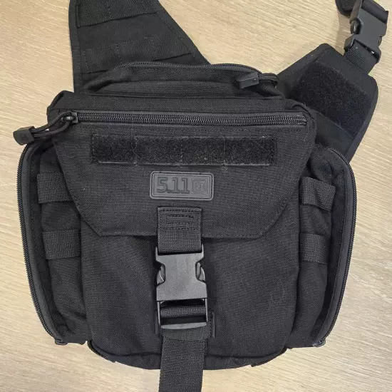 5.11 Tactical Push Pack Utility Sling Bag One Size 56037 Black Color