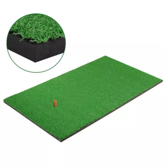 Fairway Golf Chipping Driving Range Commercial Practice Hitting Aid Mat W/ Tee 