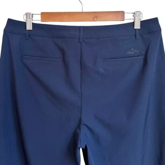 Greg Norman Active Athletic Golf Capri Pant for Women Sz 10 Navy Blue