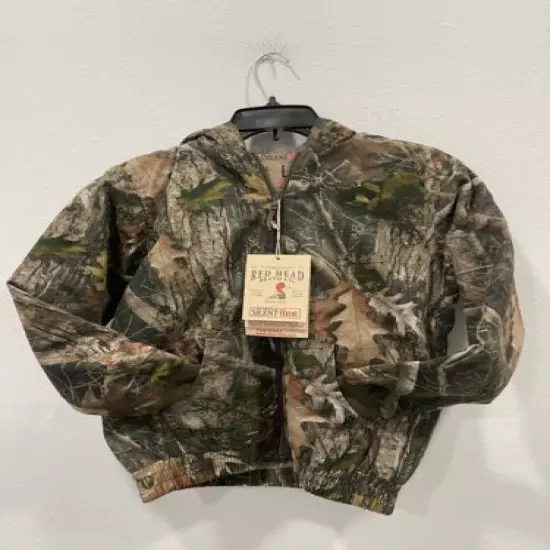 NEW NWT Redhead Silent-Hide Insulated Large Kanati Camo Youth Jacket Hooded