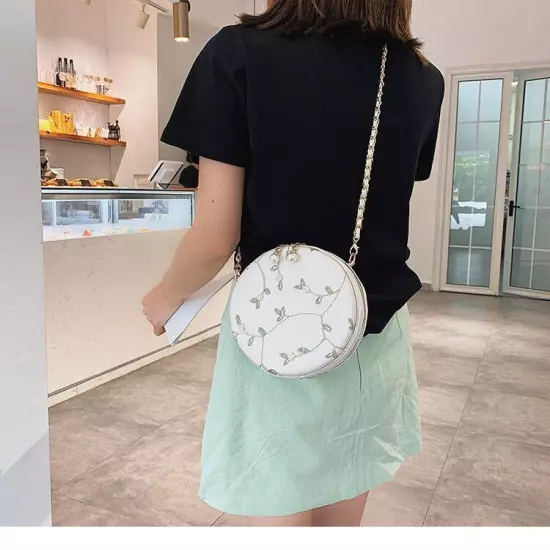 Pu Leather Crossbody Bags Women Shoulder Bag Flowers Female Handbags Travel