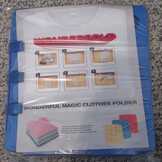 Wonderfold Wonderful Magic Clothes Folder - Folds in 5 Seconds - T-Shirt