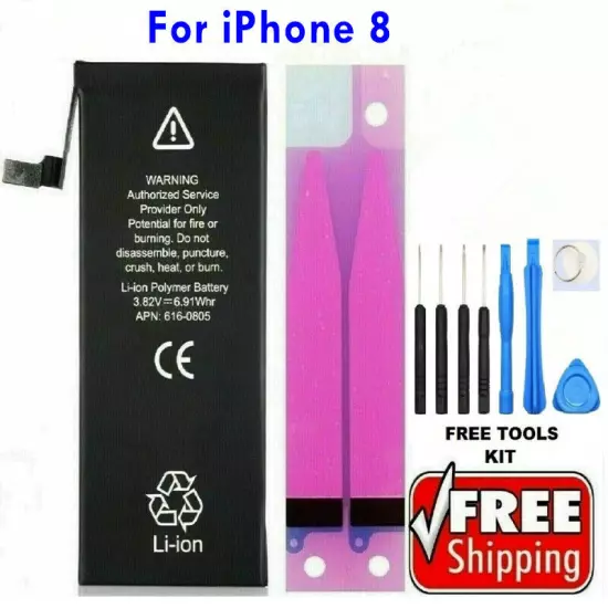 Internal Battery Replacement For iPhone 6 6S 7 8 11 12 Pro X XS XR Plus SE Tools