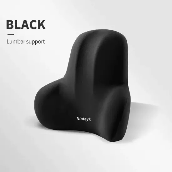 Car Neck Pillow Lumbar Back Support Memory Foam Car Headrest Cushion Seat Pillow