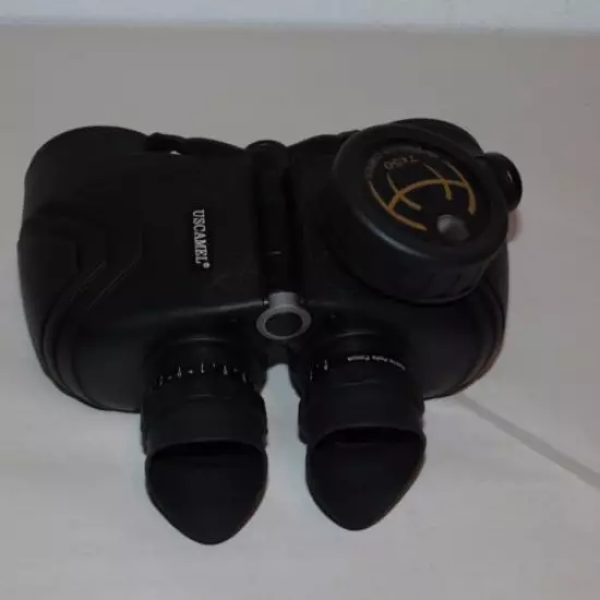  USCAMEL 7×50 Rangerfinder and Compass Binoculars New Works for Parts or Repair