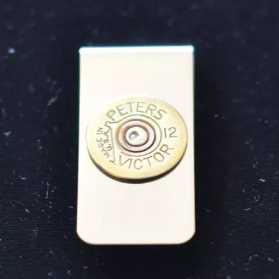  Vintage Peters Victor Remington 12 Ga Shotgun Shell Money Clip Trap Shooting