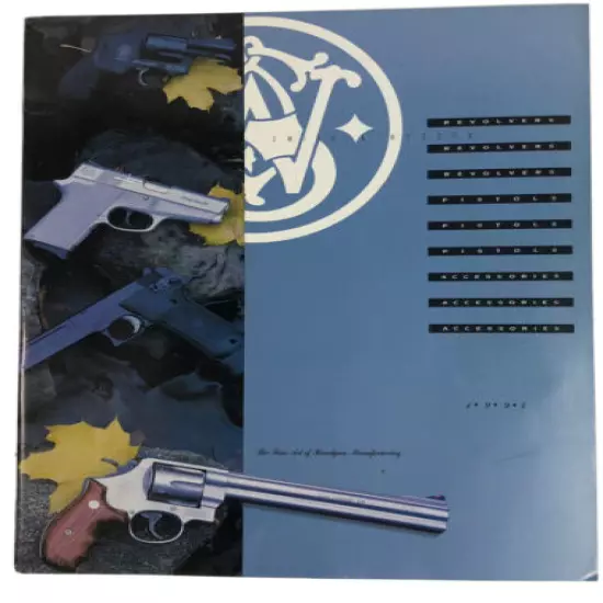 1994 Smith & Wesson Handguns Handcuffs Catalog Posters S & W Nice