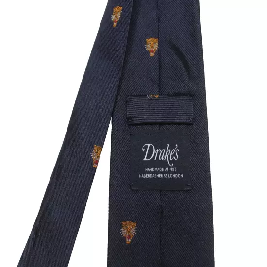 2446 ) DRAKE'S MEN'S TIE 100% SILK MADE IN ENGLAND