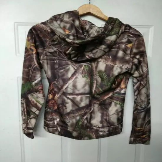 Huntworth Women's Small Camouflage Hunting Hooded Pullover Jacket