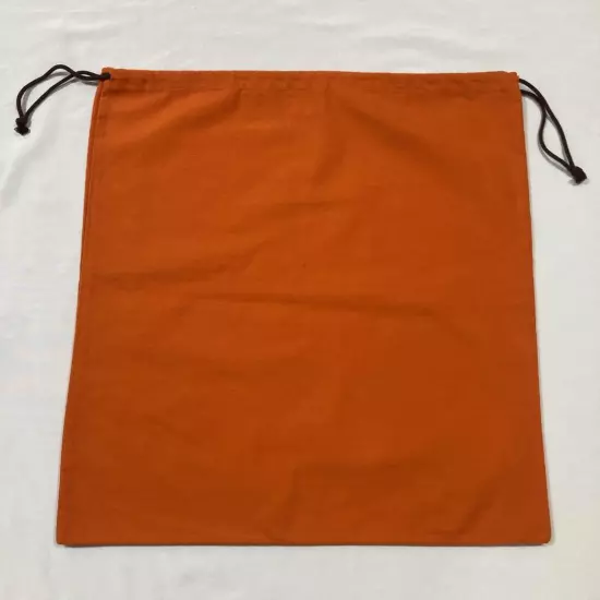 Hermes Dust Bag Orange - Women String Logo Auth France