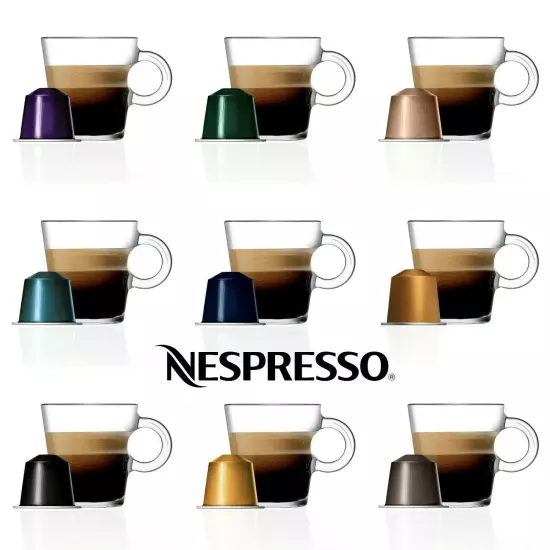 100X NESPRESSO ORIGINAL LINE CAPSULES MIX FLAVORS EXPRESS UPS SHIPPING Worldwide