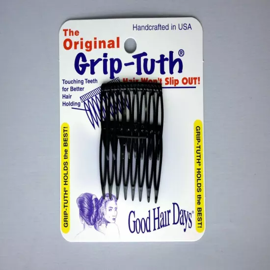 The Original Grip-Tuth® Good Hair Days Tuck Side Combs Made in USA Mix&Match