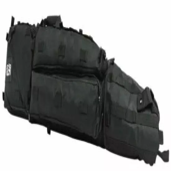 VISM Double Rifle Drag Bag 45" Rifle Range Case Shooting Hunting Tactical BLACK