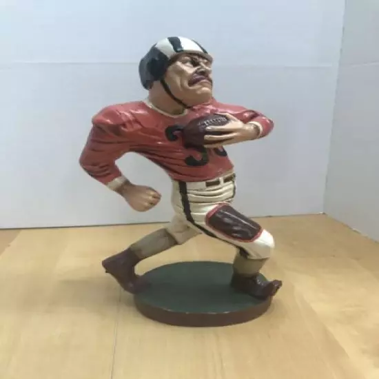 VINTAGE PETER MOOK Disney Artist Football LARGE 13” TALL FIGURINE (SIGNED)