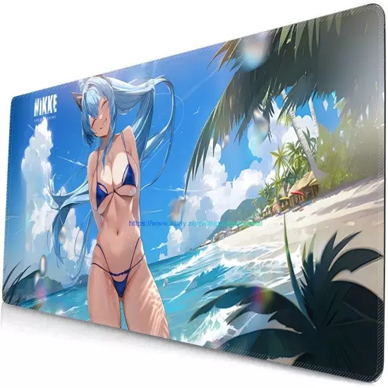 NIKKE Goddess of Victory-Helm RGB Oversized Anime Waifu Mousepad Mouse Desk Mat